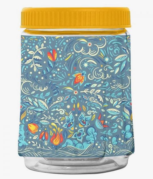 Банка для сыпучих продуктов Sugar&Spice Honey 0,75л Широкая Масленица